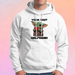 Baby Yoda Best Girlfriend Movie Hoodie