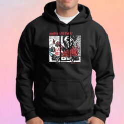 Black Party Puhky Vintage Hoodie