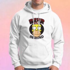 Cartoons Beer in Mind Hoodie