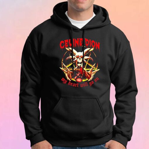 Celine Dion Death Metal Hoodie