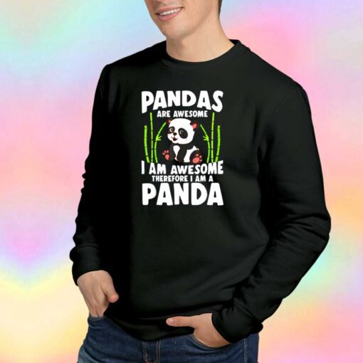 Cute Panda Sweatshirt
