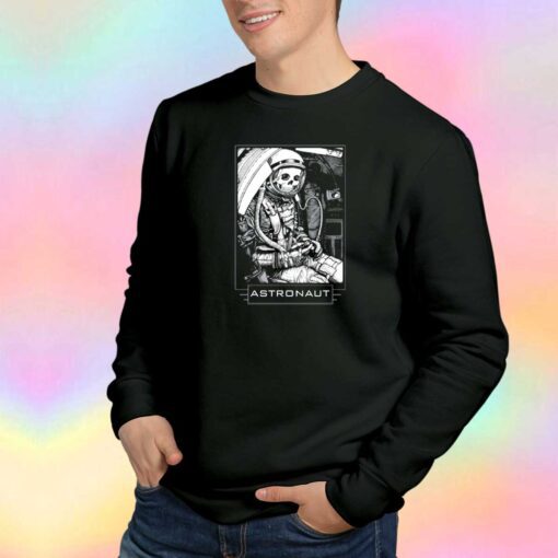 Dead Skull Astronaut Nasa Sweatshirt