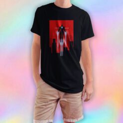 Flying Silhouette Iron Man T Shirt