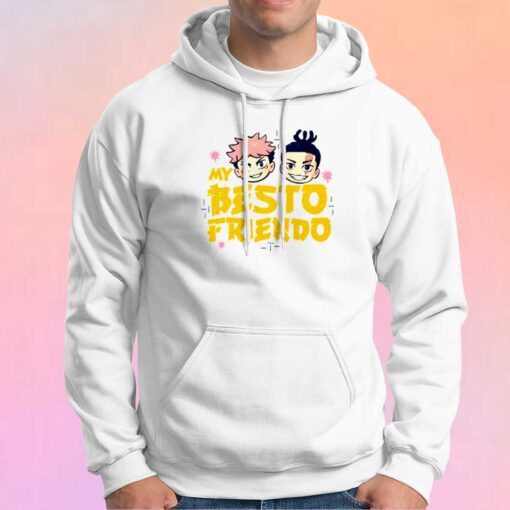 Funny My Besto Friendo Anime Hoodie