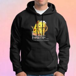 Funny Pizza Beer Titanic Hoodie
