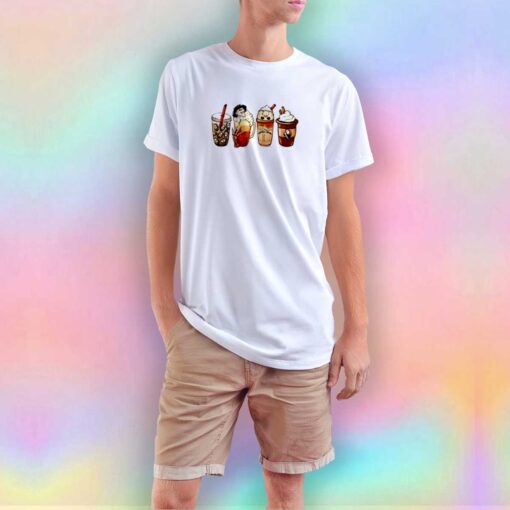 Halloween Horror Moovie Coffee Parody T Shirt