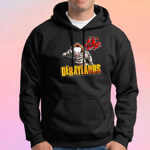 Horor Pennywise Derrylands Halloween Hoodie