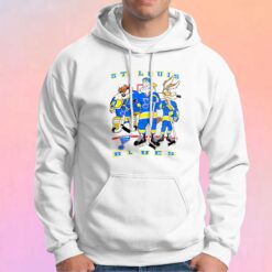 Louis Blues Looney Tunes Vintage Hoodie