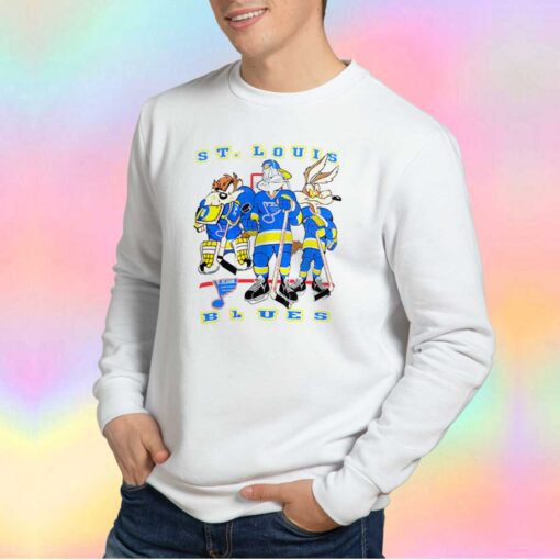 Louis Blues Looney Tunes Vintage Sweatshirt
