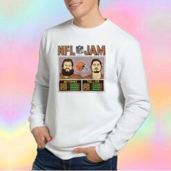 NFL Jam Cleveland Browns Bitonio And Teller Sweatshirt