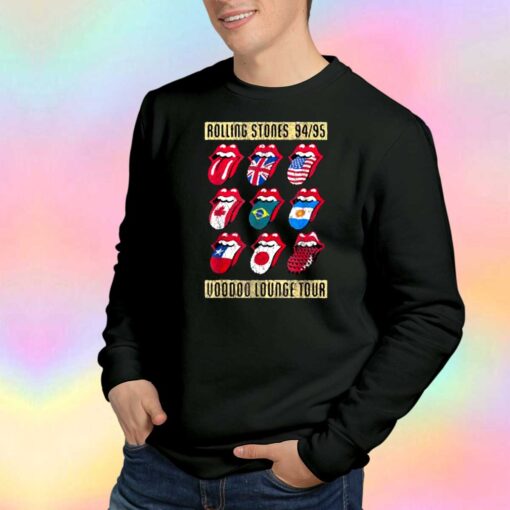 Rolling Stones Voodoo Lounge Tour Vintage Sweatshirt