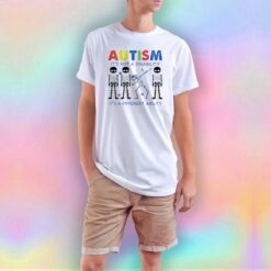 Skeleton Autism Its Not A Disability T Shirt