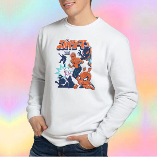 Spider Squadron Superhero Sweatshirt