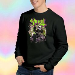 The Vaping Swiss And Dew Ghost Sweatshirt
