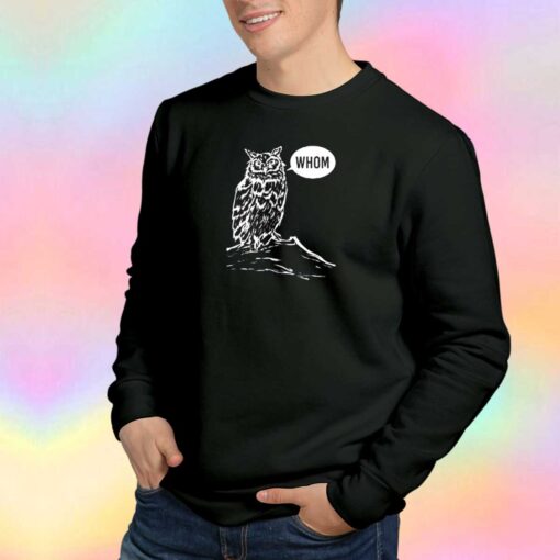 Whom Owl Sweatshirt