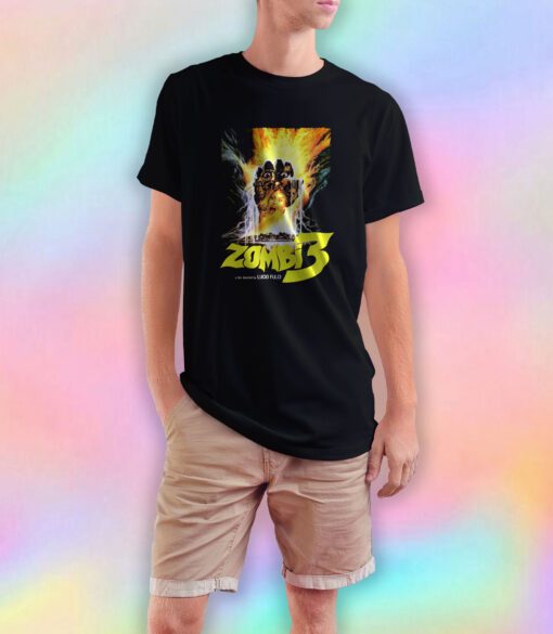 Zombi 3 Lucio Fulci Vintage T Shirt