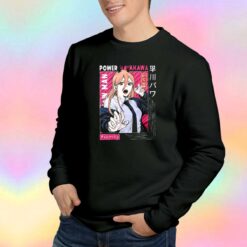 Anime Chainsaw Man Power Sweatshirt