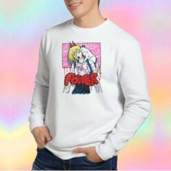 Anime Chainsaw Man Power and Meowy Sweatshirt