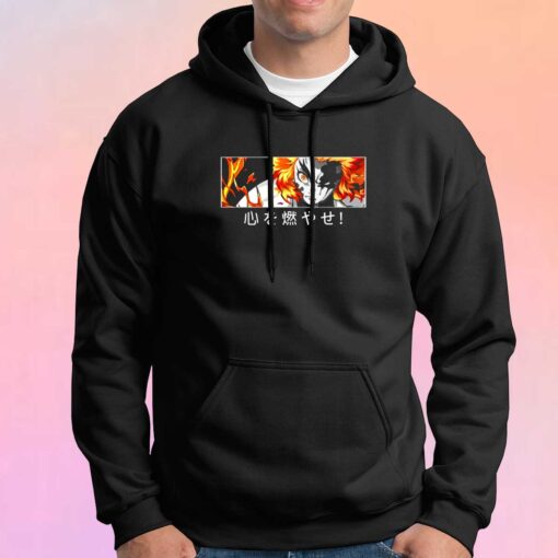 Anime Rengoku Demon Slayer Hoodie