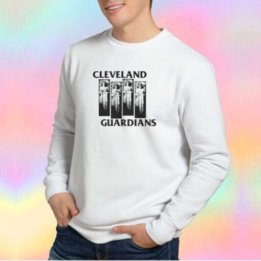 Cleveland Guardians Black Flag Sweatshirt