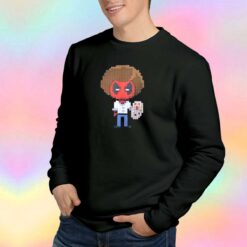 Funny Deadpool x Bob Ross Vintage Sweatshirt
