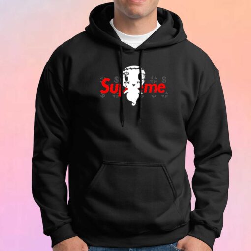 Funny Ghost Malone x Supreme Hoodie