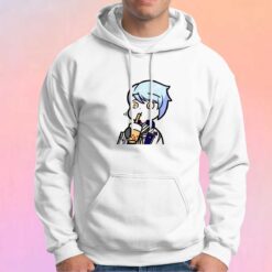 Genshin Impact Ayato boba chibi Anime Hoodie