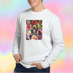 Hairstyles Of The Worm Dennis Rodman Sweatshirt