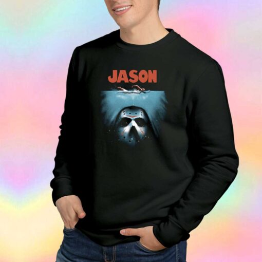 Jaws Funny Parody Halloween Jason Sweatshirt