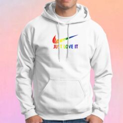 LGBT Just Love LGBT Pride Parody Hoodie