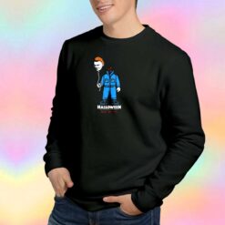 Michael Myers Balloon Head Halloween Sweatshirt
