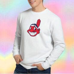 New Cleveland Indians Mascot Chief Wahoo tee Sweatshirt