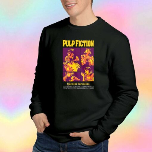 Pulp Fiction Maria Mia Wallace Quentin Tarantino Sweatshirt