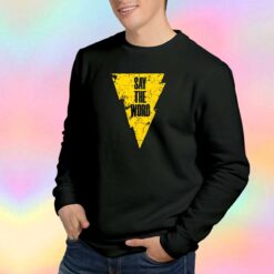 Say The Word Black Adam Sweatshirt