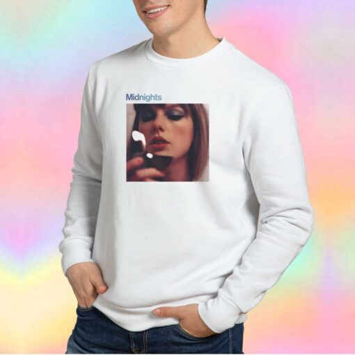 Taylor Swift Midnights Album Sweatshirt
