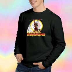 Washington Redskins Indian Chief Warrior Sweatshirt