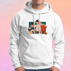 chainsaw man and family Hoodie