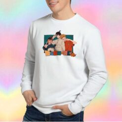 chainsaw man and family Sweatshirt
