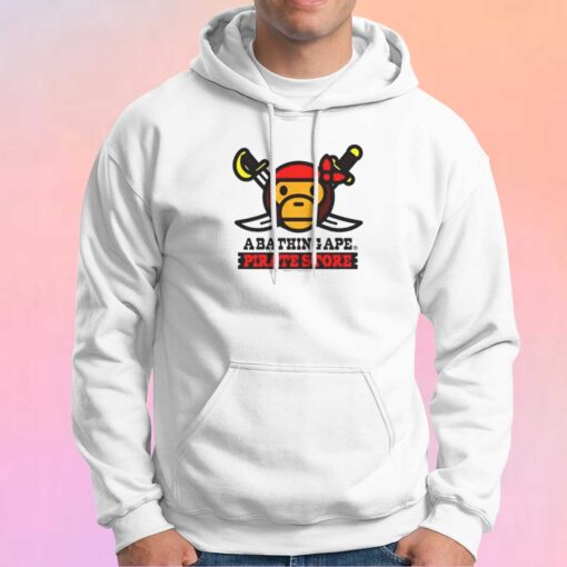 A Bathing Ape Bape Milo x Pirates Hoodie