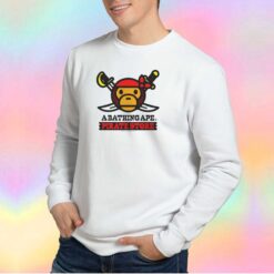 A Bathing Ape Bape Milo x Pirates Sweatshirt