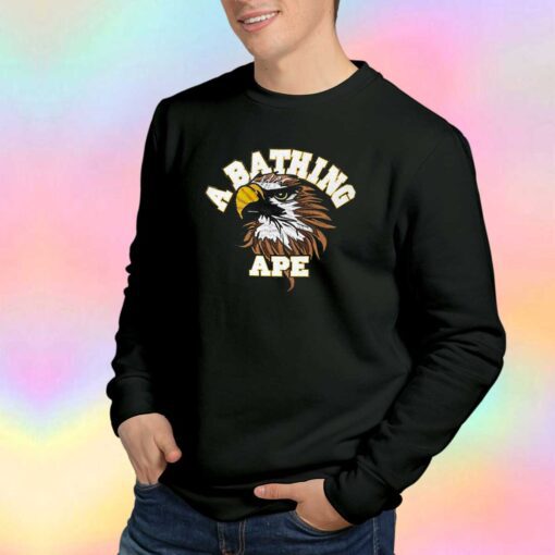 A Bathing Ape Eagle College Sweatshirt