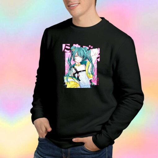 Anime Hatsune Miku Tamagotchi Sweatshirt