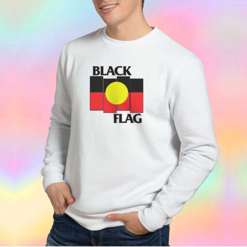 Black Flag Aboriginal X Flag Sweatshirt