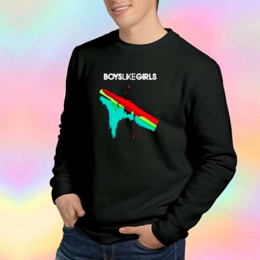 Boys Like Girls Rock Band Graphic Sweatshirt