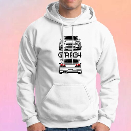 Car GTR R34 Hoodie