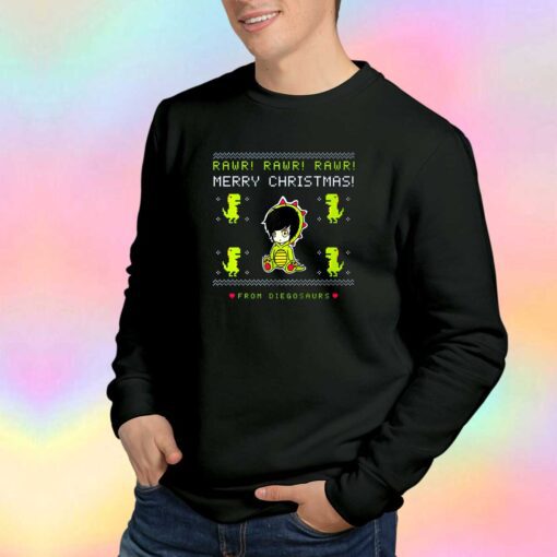 Diegosaurs Merry Christmas Sweatshirt
