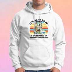 Dolly Parton Its Hard To Be a Diamond in a Rhinestone Hoodie