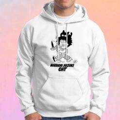 Hiroshi Suzuki Cat Hoodie