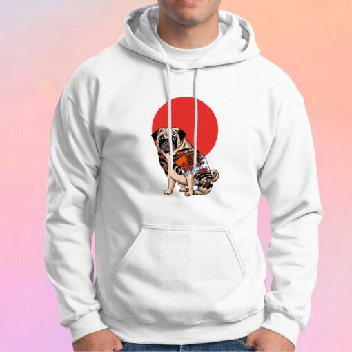 Japanse Pug Gang Hoodie