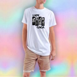 Lady Gaga Parody Black Flag T Shirt
